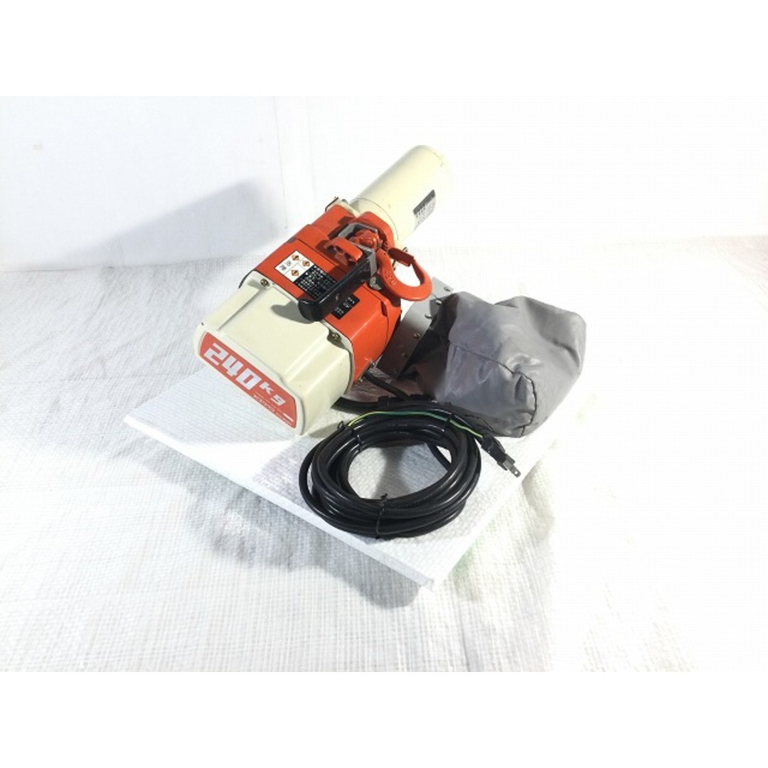 ☆中古品☆KITO キトー セレクト ED2B 240kg 電動チェーン ☆中古品☆KITO キトー セレクト ED2B 240kg 電動チェーン