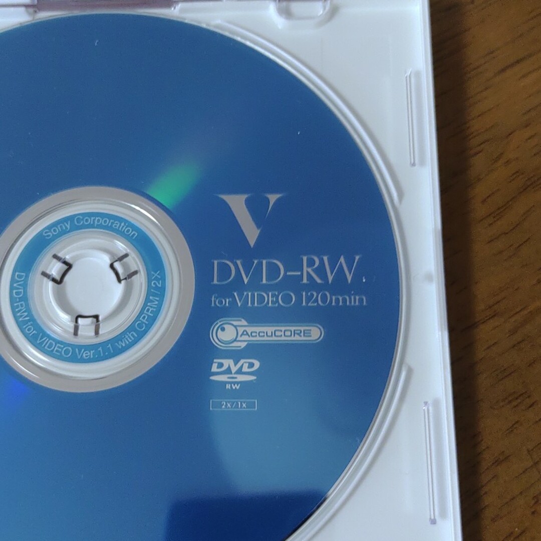 SONY(ソニー)のSONY❮DVD -RW 4枚❯ビデオ用繰り返し録画可能　ソニー エンタメ/ホビーのDVD/ブルーレイ(その他)の商品写真