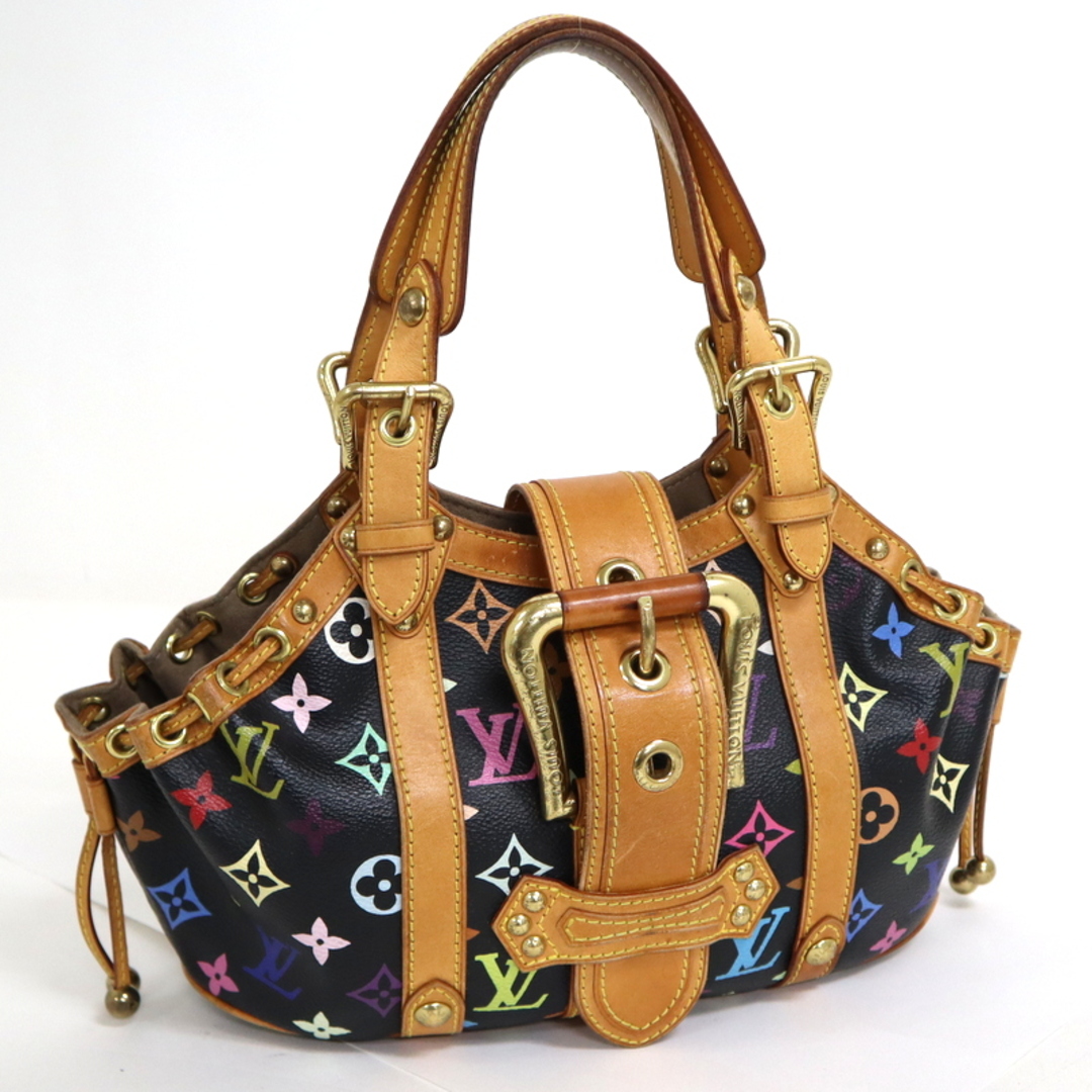 【LOUIS VUITTON】ルイヴィトン テダPM ハンドバッグ モノグラム マルチカラー M92346 FL0074/ik0153