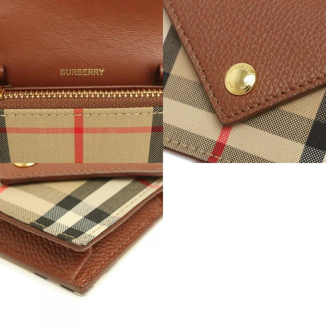 BURBERRY - バーバリー ヴィンテージチェック チェーンウォレット 斜め