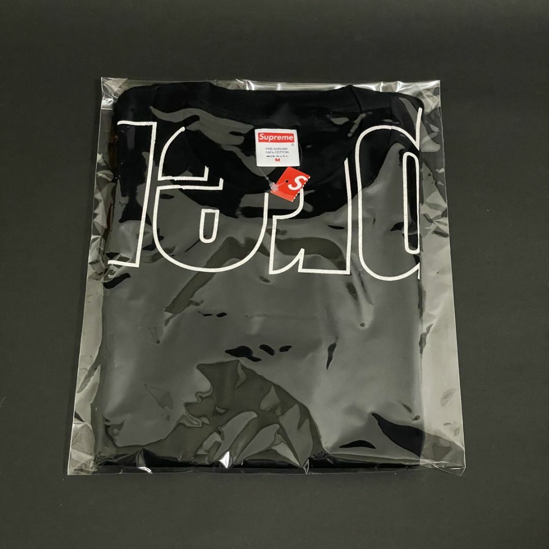 Supreme - Supreme Upside Down Tee アップサイド ダウン 黒 Mの通販 ...