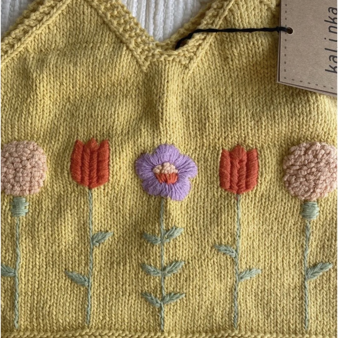 Kalinka kids Florence top カリンカ キャミソール 刺繍-