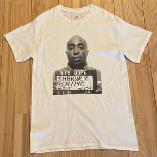 2pac×DOPE  White T-shirt / Size M(Tシャツ/カットソー(半袖/袖なし))