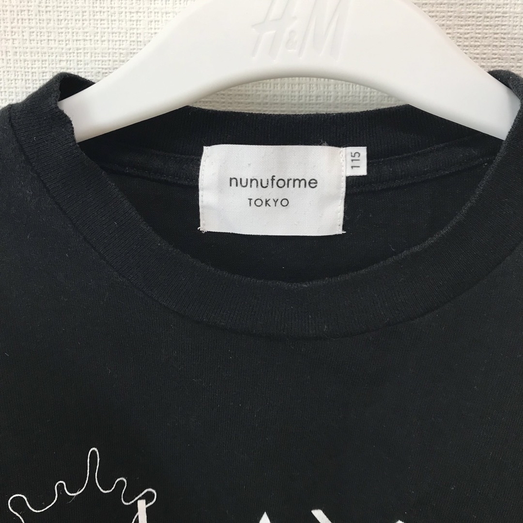 こどもビームス(コドモビームス)のnunuforme ヌヌフォルム Tシャツ 105 115 2枚セット  キッズ/ベビー/マタニティのキッズ服男の子用(90cm~)(Tシャツ/カットソー)の商品写真