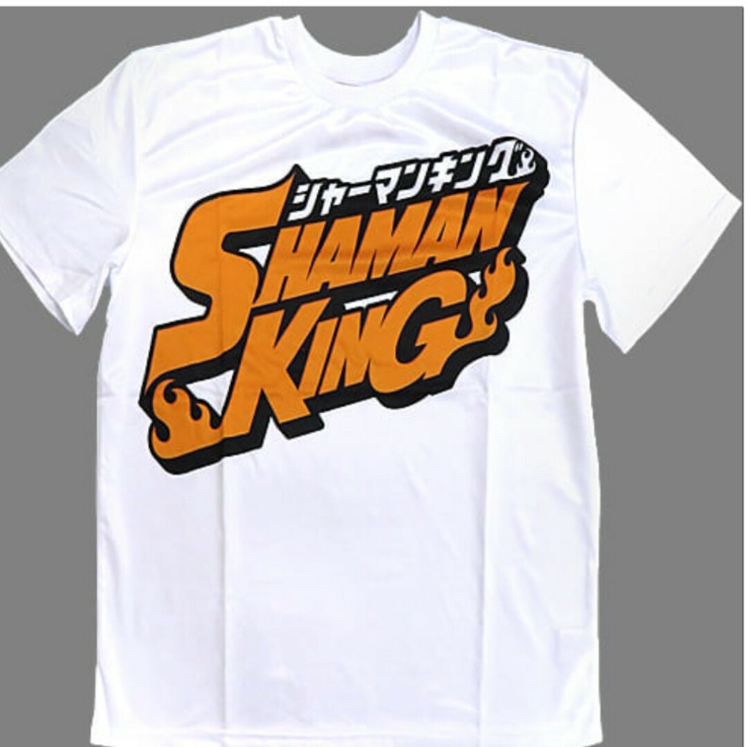 講談社(コウダンシャ)のシャーマンキング タイトルロゴTシャツ 白 XL エンタメ/ホビーのアニメグッズ(その他)の商品写真