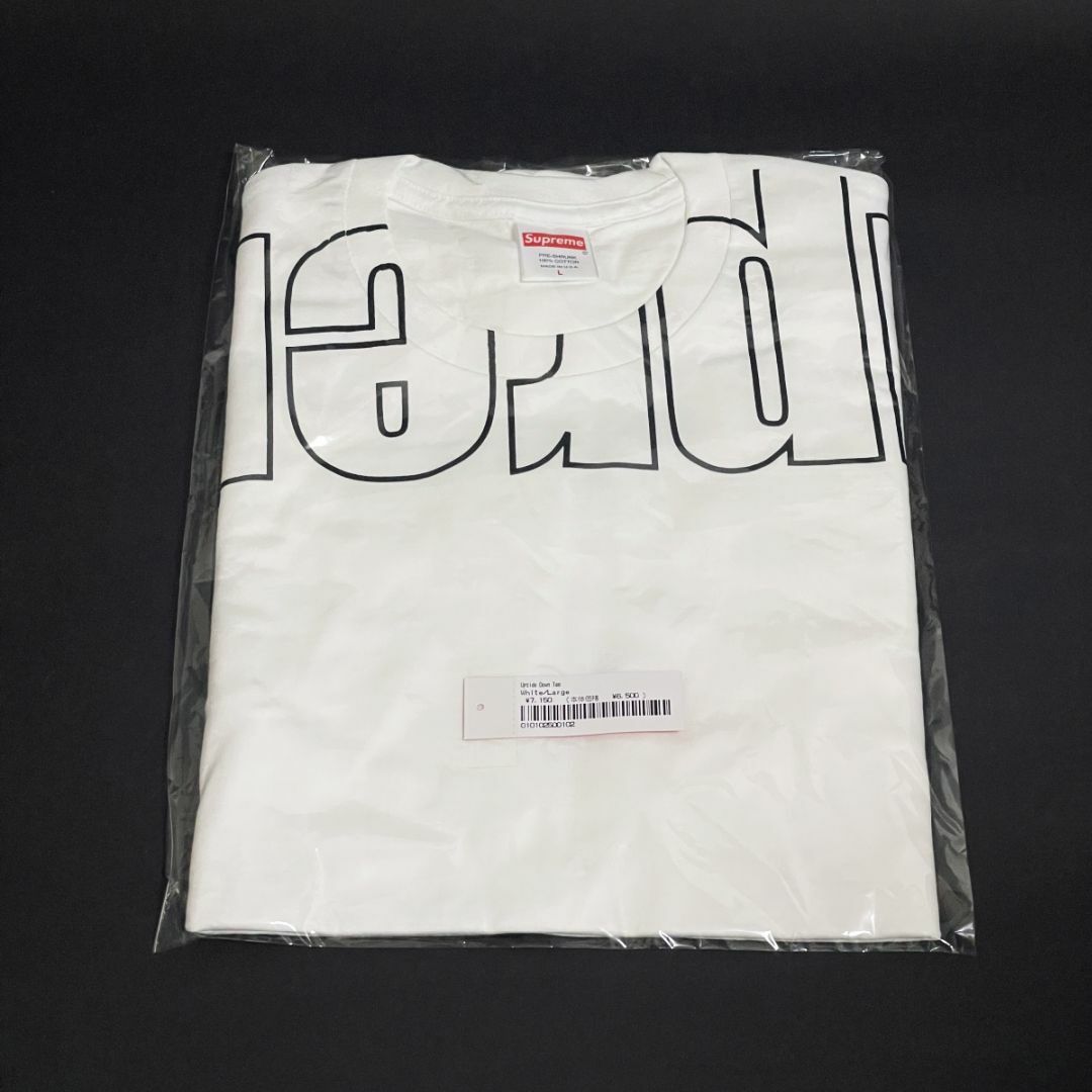 Supreme Upside Down Tee アップサイド ダウン 白 L | agro-vet.hr