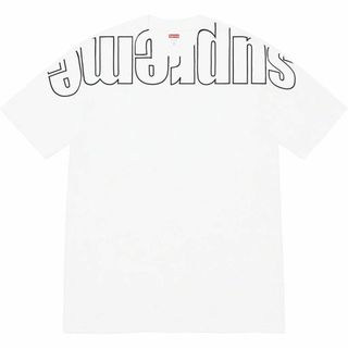 シュプリーム(Supreme)のSupreme Upside Down Tee アップサイド ダウン 白 L(Tシャツ/カットソー(半袖/袖なし))