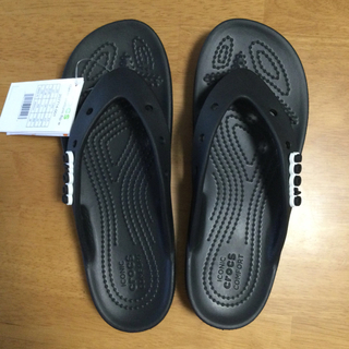 クロックス(crocs)のレディースcrocs w7 BLACK(サンダル)