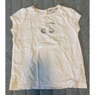 ボンポワン(Bonpoint)のボンポワン　チェリー　さくらんぼ　Tシャツ　半袖　2a(Tシャツ/カットソー)