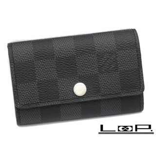 ルイヴィトン(LOUIS VUITTON)の■美品■　ルイ・ヴィトン グラフィット ミュルティクレ6 キーケース  N62662 箱 【13157】(キーケース)