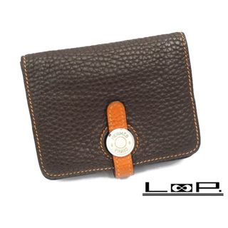 エルメス(Hermes)の▼値下げ▼■中古■　エルメス ドゴン コイン ケース トゴ ブラウン □I刻 【11344】(コインケース)