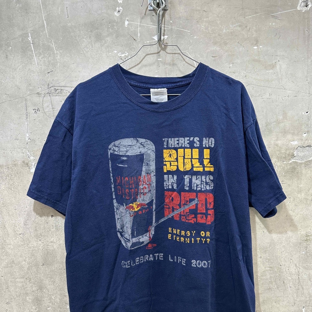 Red Bull(レッドブル)のUSA古着RED BULL レッドブル Tシャツ Lサイズ メンズのトップス(Tシャツ/カットソー(半袖/袖なし))の商品写真