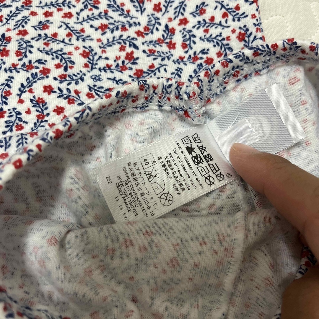 PETIT BATEAU(プチバトー)の専用【美品】PETIT BATEAU 花柄パジャマ 3ans キッズ/ベビー/マタニティのキッズ服女の子用(90cm~)(パジャマ)の商品写真