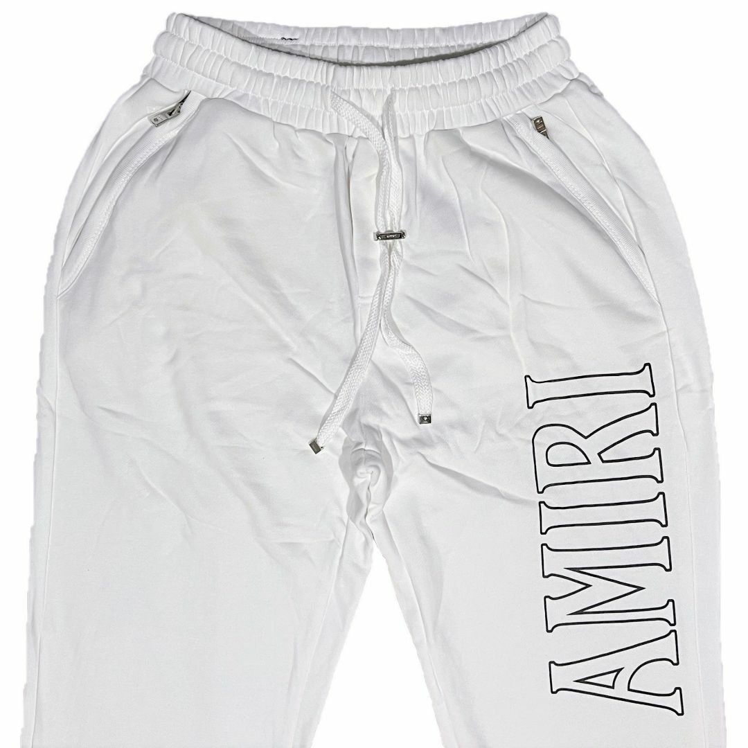 AMIRI アミリ Zoltar ロゴ スウェットパンツ ホワイト M