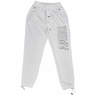 AMIRI アミリ Zoltar ロゴ スウェットパンツ ホワイト M
