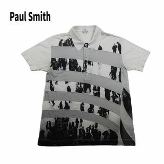 ポールスミス(Paul Smith)のPaul Smith ポロシャツ 半袖 フォト プリント(ポロシャツ)