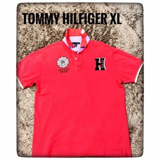 トミーヒルフィガー(TOMMY HILFIGER)の【TOMMY HILFIGER】ポロシャツ　XL(ポロシャツ)