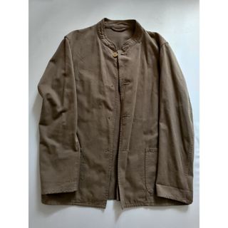 コモリ(COMOLI)のCOMOLI stand collar jacket スタンドカラージャケット(ノーカラージャケット)