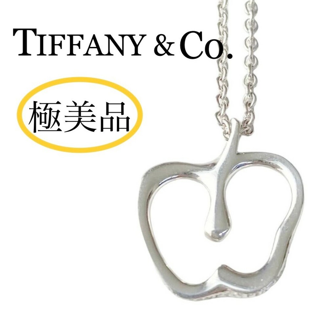 Tiffany & Co. - 極美品 ティファニー ネックレス アップル シルバーの