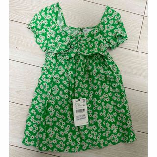 ザラキッズ(ZARA KIDS)のZARA kids花柄ワンピース（116）(ワンピース)