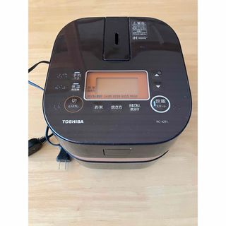 東芝 - 2.5合炊きIHジャー炊飯器 東芝 RC-42PJ 備長炭かまど本羽釜の