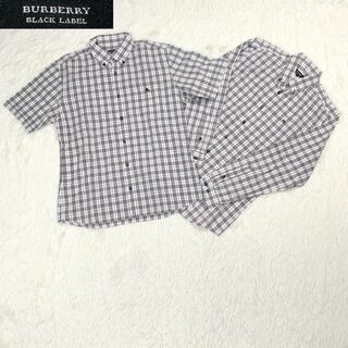 BURBERRY BLACK LABEL - 美品 バーバリー ブラックレーベル シャツ2点 