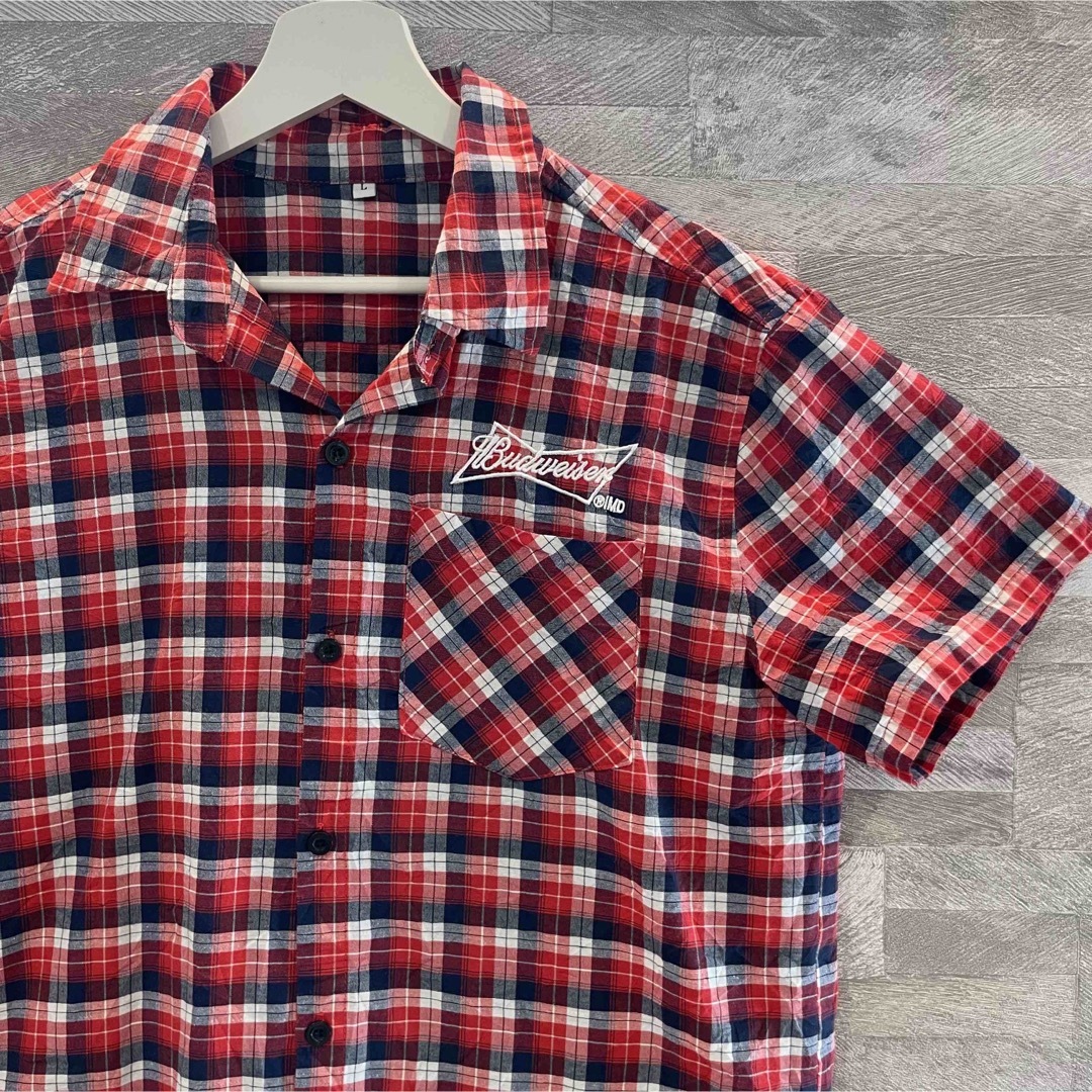 【 Lサイズ  】チェックシャツ  ネルシャツ　ワークシャツ メンズのトップス(シャツ)の商品写真