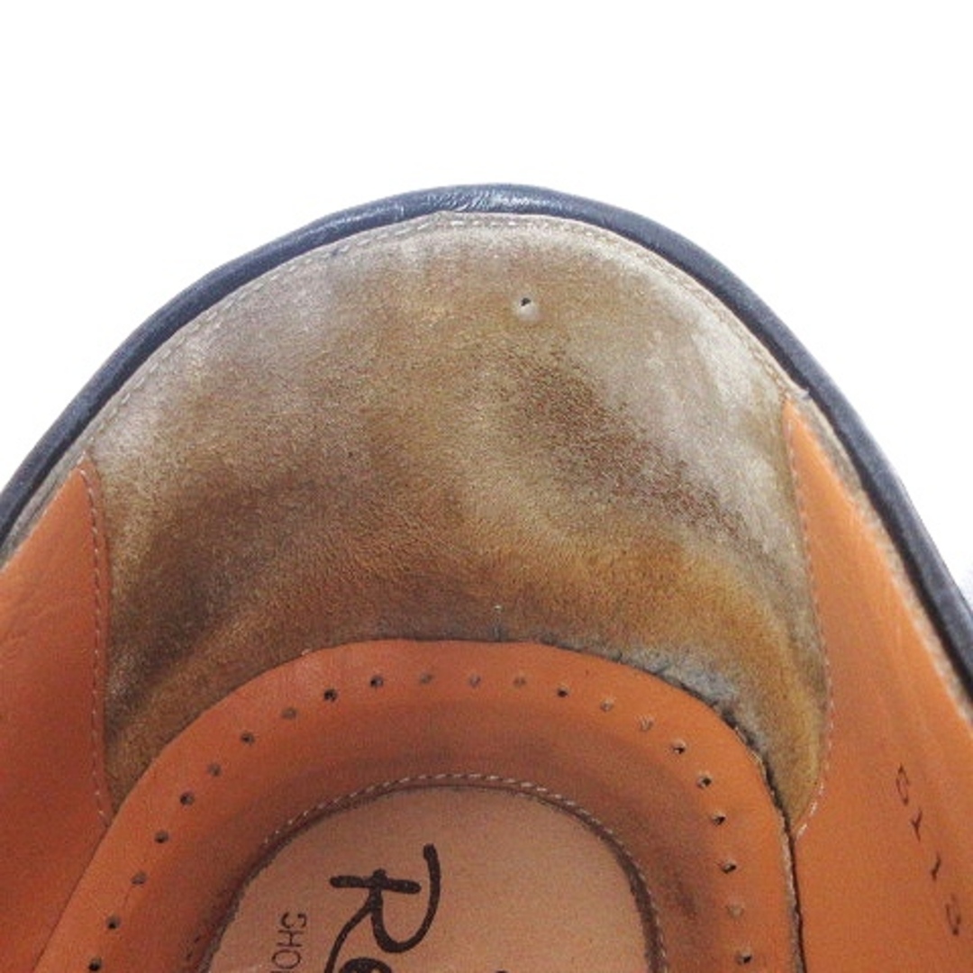 マレリー ローファー スリッポン ビジネスシューズ レザー 黒 ブラック 24 メンズの靴/シューズ(スリッポン/モカシン)の商品写真