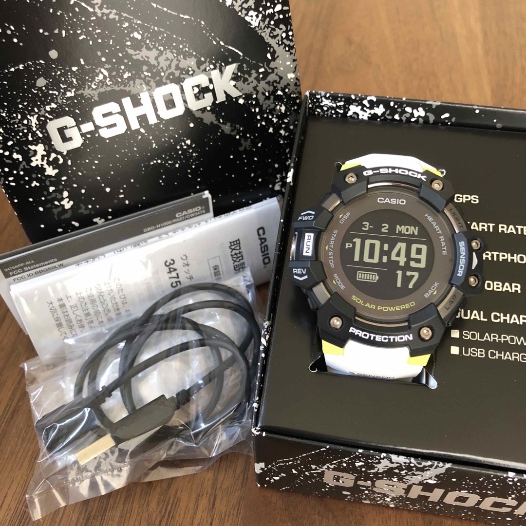 新品未使用CASIO G-SHOCK G-SQUAD　GBD-H1000-1A7