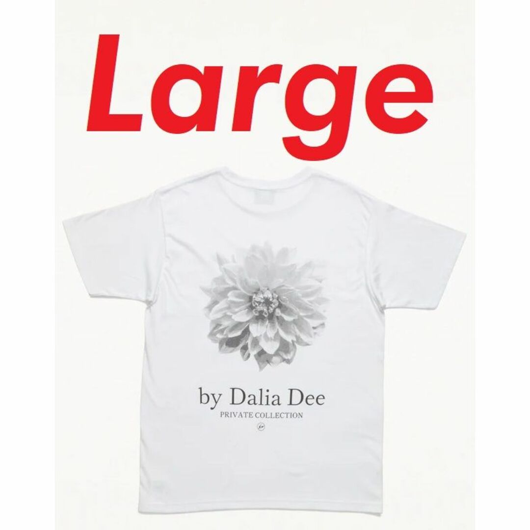 FRAGMENT(フラグメント)のFRAGMENT DALIA DEE T-SHIRT WHITE Large メンズのトップス(Tシャツ/カットソー(半袖/袖なし))の商品写真