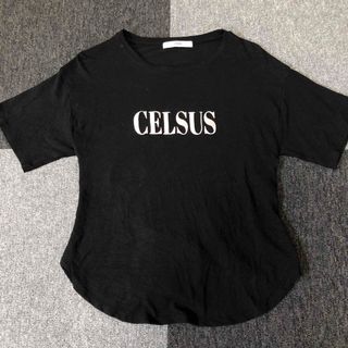 エイミーイストワール(eimy istoire)のeimy istoire  CELSUS Tシャツ　ブラック　黒(Tシャツ(半袖/袖なし))