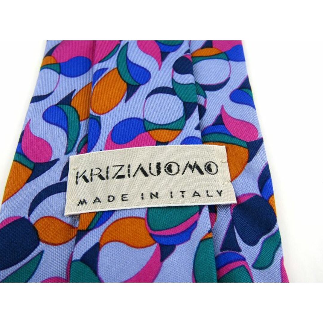 KRIZIA(クリツィア)のクリッツア ブランドネクタイ 総柄 シルク イタリア製 メンズ マルチカラー KRIZIA メンズのファッション小物(ネクタイ)の商品写真