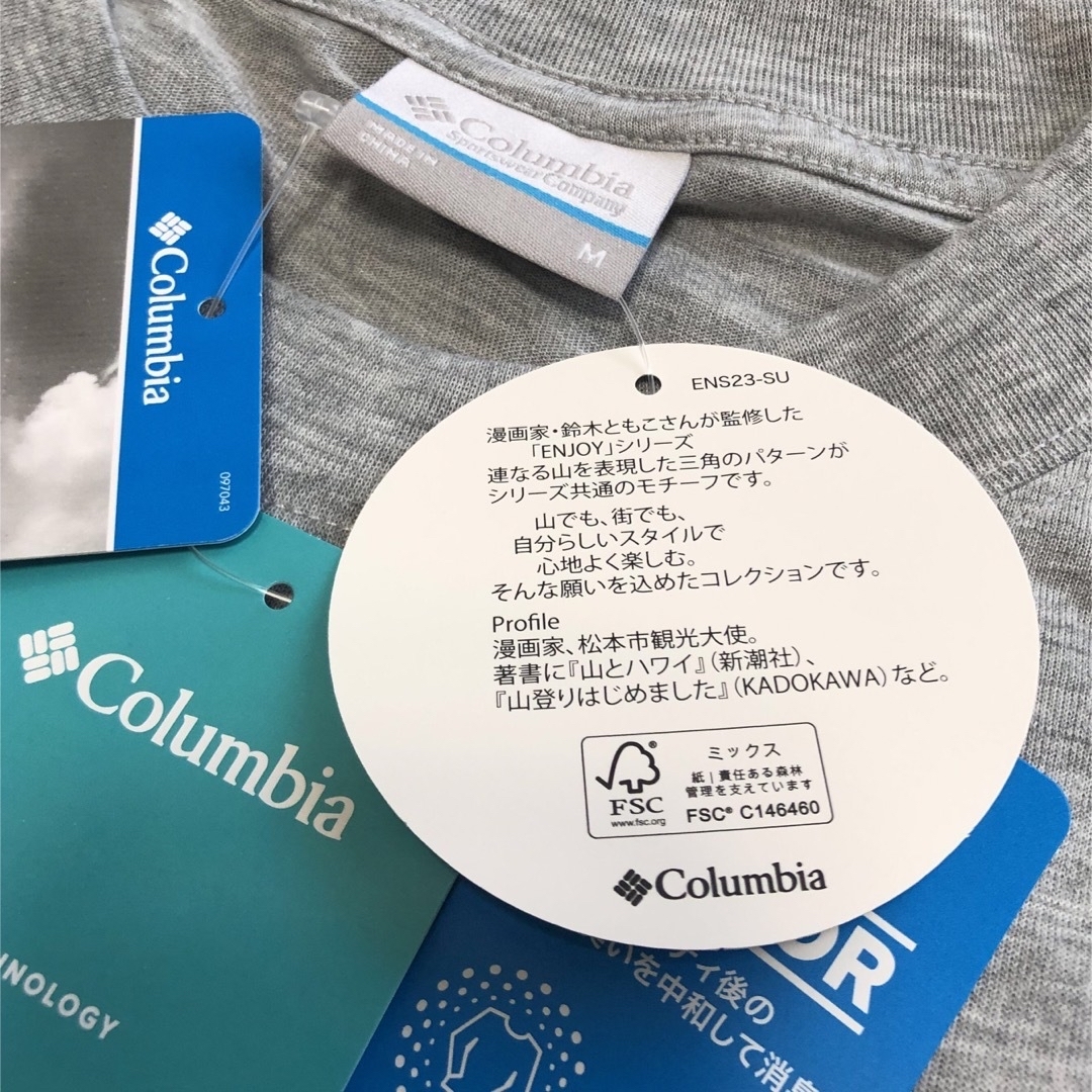 Columbia(コロンビア)の鈴木ともこコラボ【コロンビア・Columbia】ドライTシャツ・登山・キャンプ レディースのトップス(Tシャツ(半袖/袖なし))の商品写真