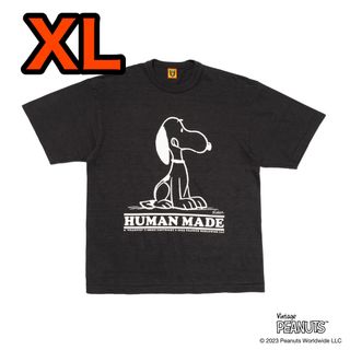 ヒューマンメイド(HUMAN MADE)の週末特価　HUMAN MADE スヌーピー 黒 XL (Tシャツ/カットソー(半袖/袖なし))