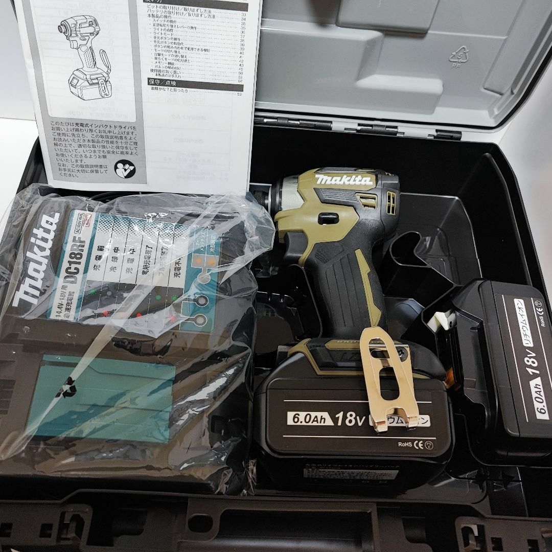 Makita マキタ 18V インパクトドライバー TD173　オリーブ