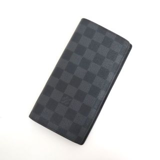 ルイヴィトン(LOUIS VUITTON)の【LOUIS VUITTON】ルイヴィトン ポルトフォイユ・ブラザ 二つ折り長財布 ダミエ・グラフィット N62665 CA3132 kt06691tg(財布)