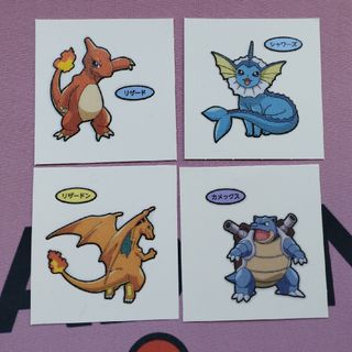 ポケモンパンシール４枚セット(シール)