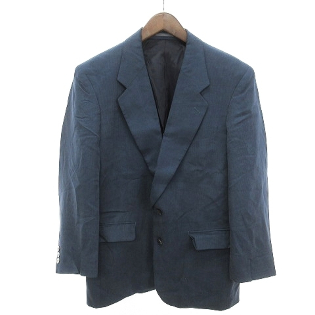 LANVIN(ランバン)のランバン PARIS ヴィンテージ テーラードジャケット 紺 R48 ■GKP メンズのジャケット/アウター(テーラードジャケット)の商品写真