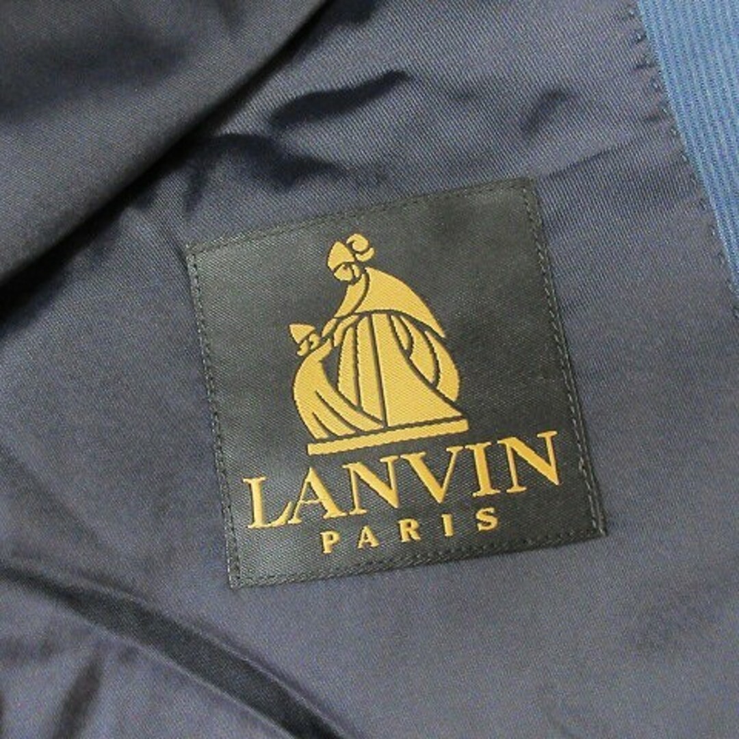 LANVIN(ランバン)のランバン PARIS ヴィンテージ テーラードジャケット 紺 R48 ■GKP メンズのジャケット/アウター(テーラードジャケット)の商品写真