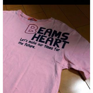 ビームス(BEAMS)のBEAMSピンクコットンT(Tシャツ/カットソー(半袖/袖なし))