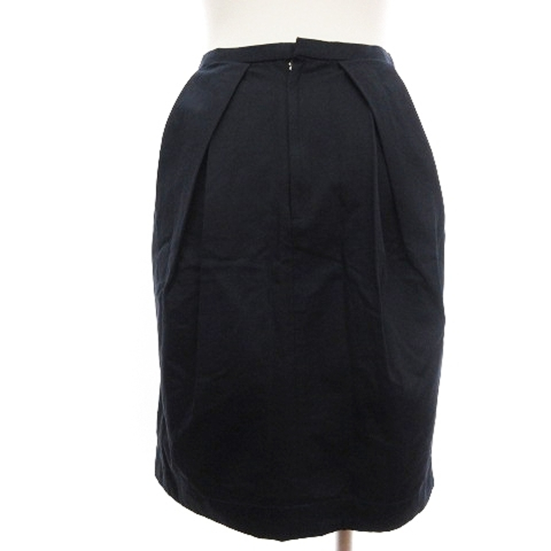 DOUBLE STANDARD CLOTHING(ダブルスタンダードクロージング)のダブルスタンダードクロージング ダブスタ タイトスカート ひざ丈  紺 36 レディースのスカート(ひざ丈スカート)の商品写真