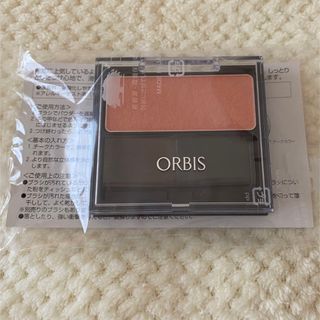 オルビス(ORBIS)の【新品、未使用】ORBIS オルビス ナチュラルフィットチーク コーラル(チーク)