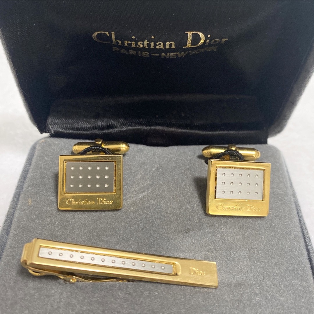 Christian Dior タイピン カフス セット ビジネス スーツ 正規品販売中