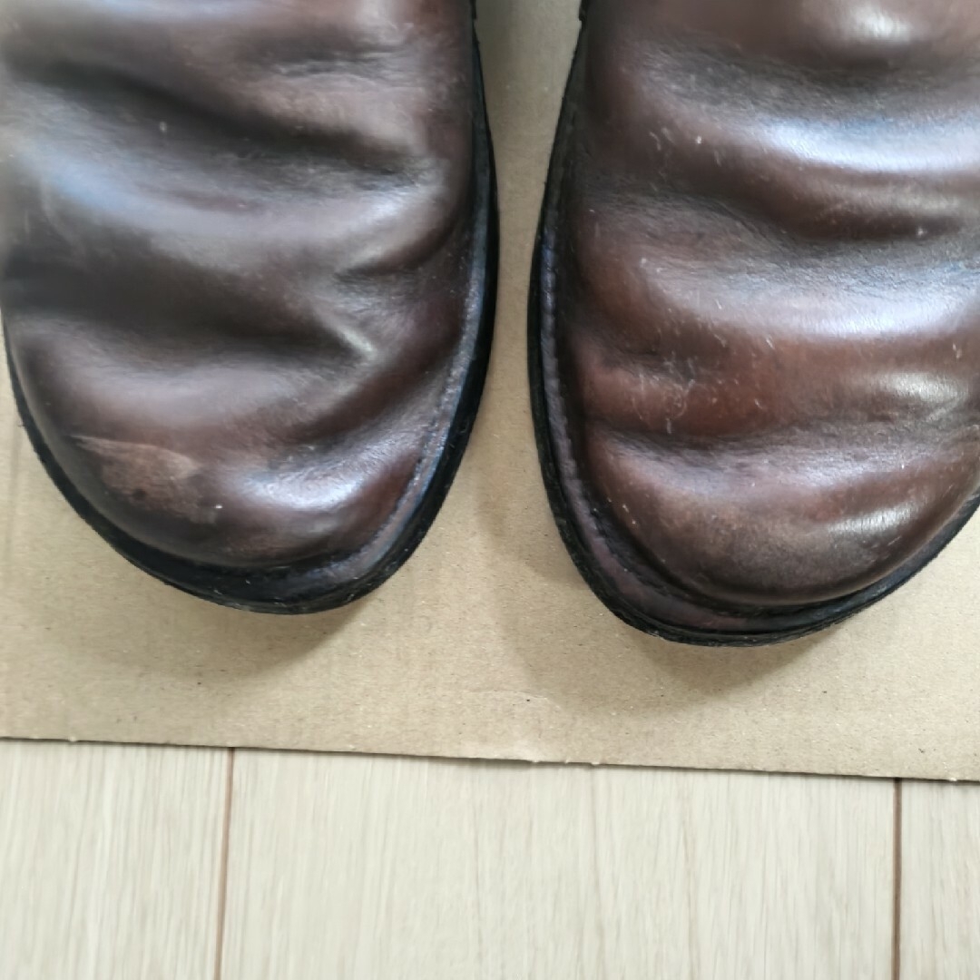 FERNAND LEATHER(フェルナンドレザー)の【hinapapa様専】オーロラシューズ ミドルイングリッシュ Brown 9D メンズの靴/シューズ(スリッポン/モカシン)の商品写真