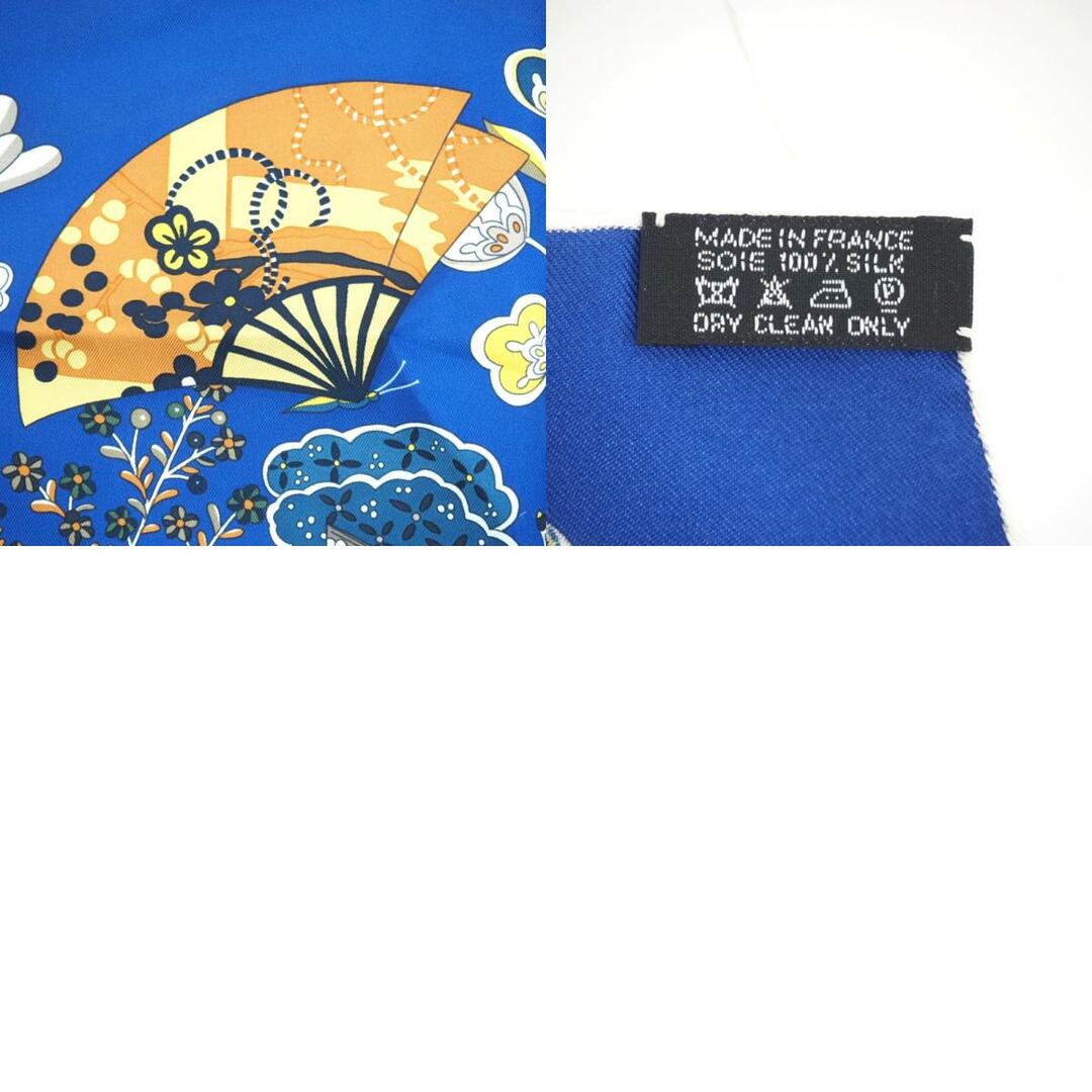 エルメス HERMES スカーフ Fleurs et papillons de Tissus 花咲く織物