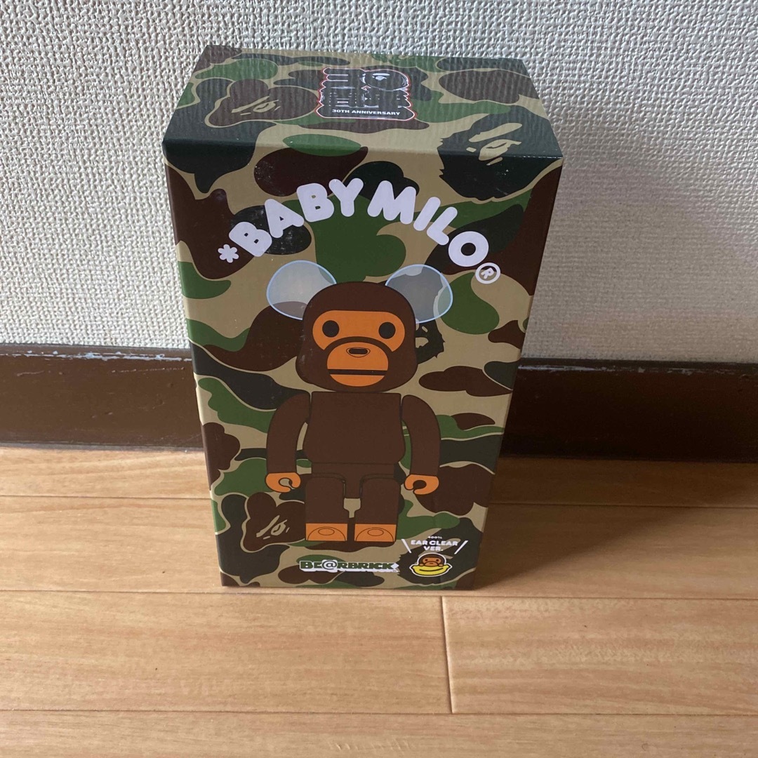 bape ベアブリック　MILO(R) EAR CLEAR Ver400％