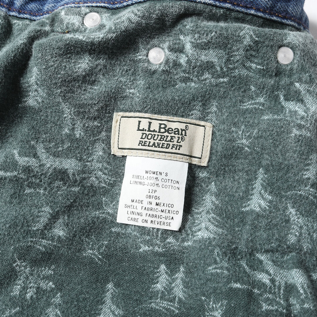 B1127 エルエルビーン　llbean デニムパンツ　denim デニムカーゴ