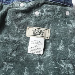 メキシコ製　L.L.Bean ワイドテーパード　バギーデニムパンツ　ジーンズ