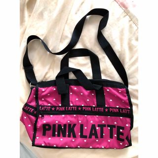 ピンクラテ(PINK-latte)のPINK LATTE ピンクラテ　女児用ボストンバッグ　美品トラベルバッグ(その他)