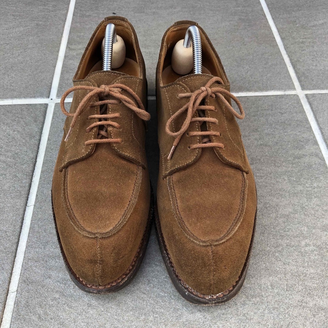 Lloyd Footwear Crockett&Jones スエードUチップドレス/ビジネス